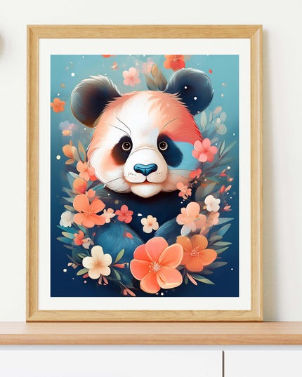 Animal Poster Panda - Design 14