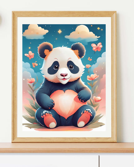 Animal Poster Panda - Design 15